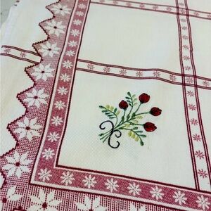 Vintage European Table Cloth